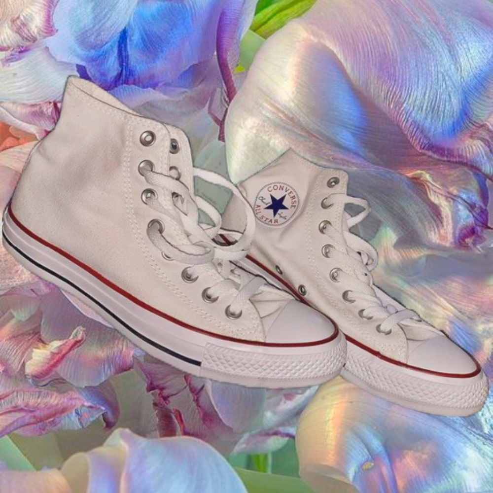 All Star White Converse🤍(High Top)